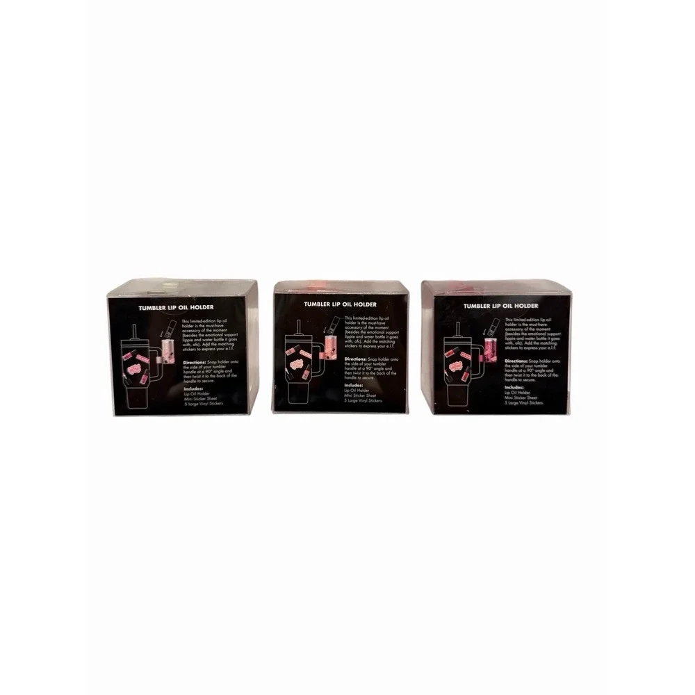 Stanley x Elf Collaboration Tumbler Lip Oil Holder - Set Of 3 - Target Exclusive